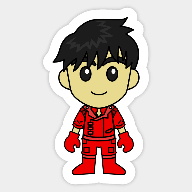 Akira Shotaro Kaneda Sticker by Chibi Pops